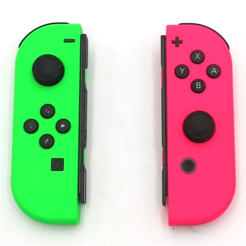 Nintendo Switch Joy-Con Pair - Neon Green And Neon Pink (A Grade) (Used)